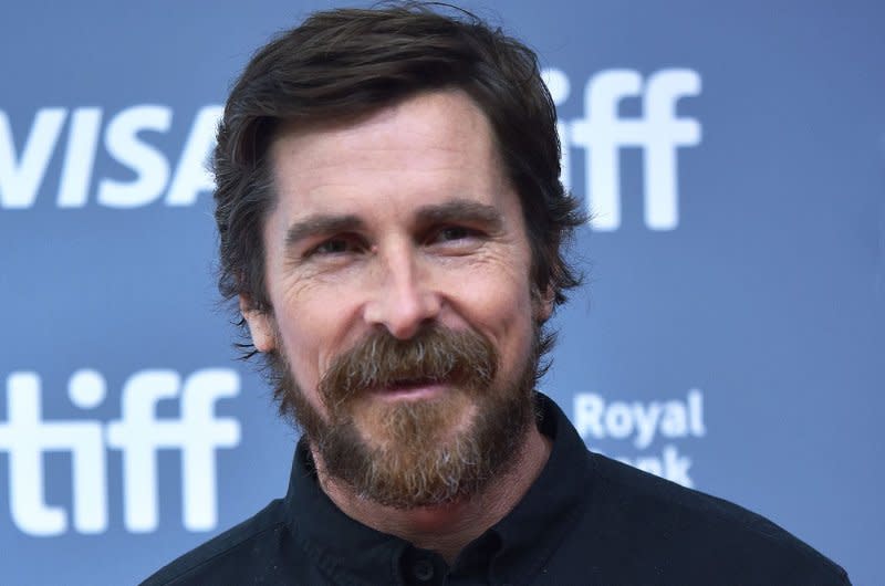 Christian Bale plays Frank in the new film "The Bride." File Photo by Chris Chew/UPI