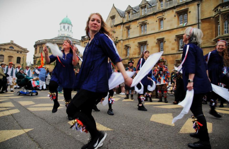 Oxford Mail: Oxford May Morning festivities, May 1, 2024. Picture by Tim Hughes