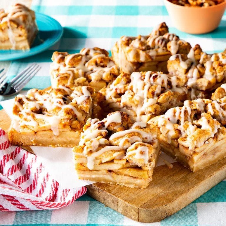 church potluck apple pie bars