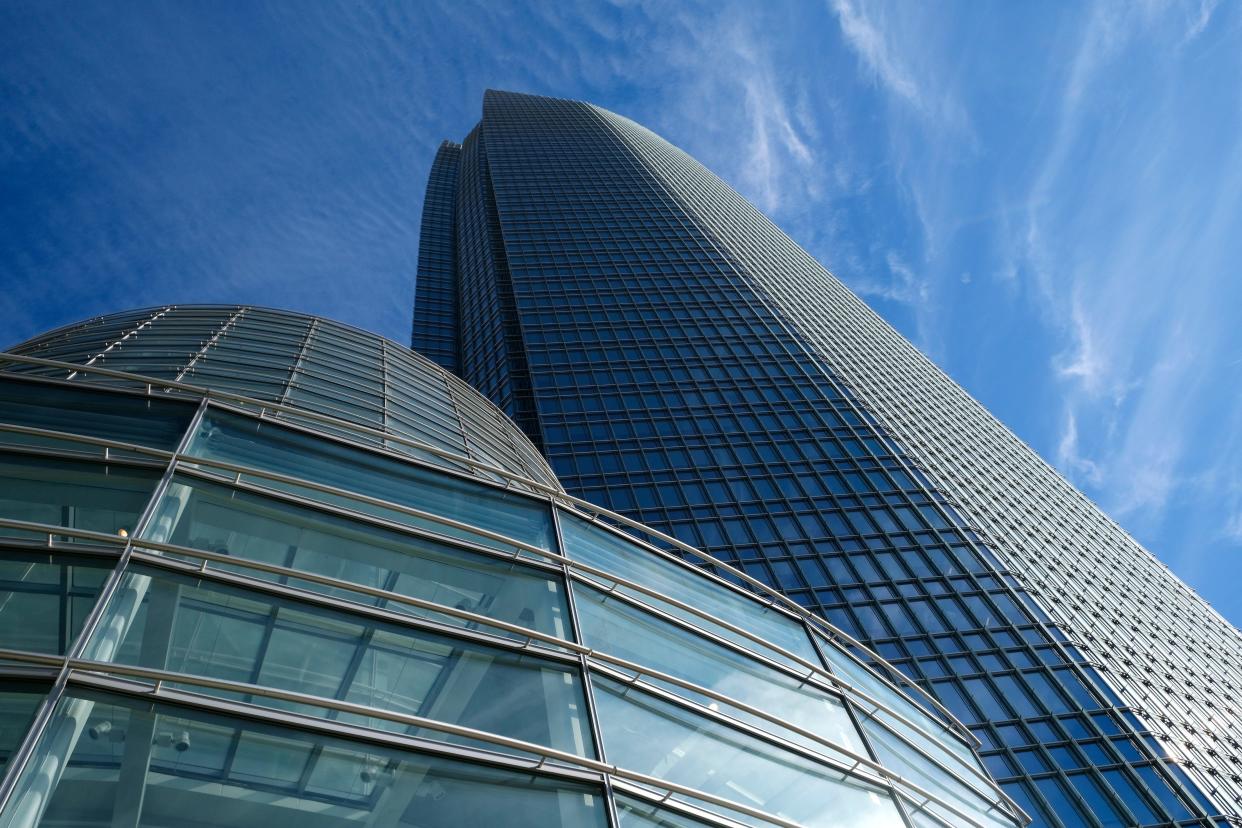 Devon Energy Center is located on the spot where the heart of downtown Oklahoma city retail once drew shoppers from all over.