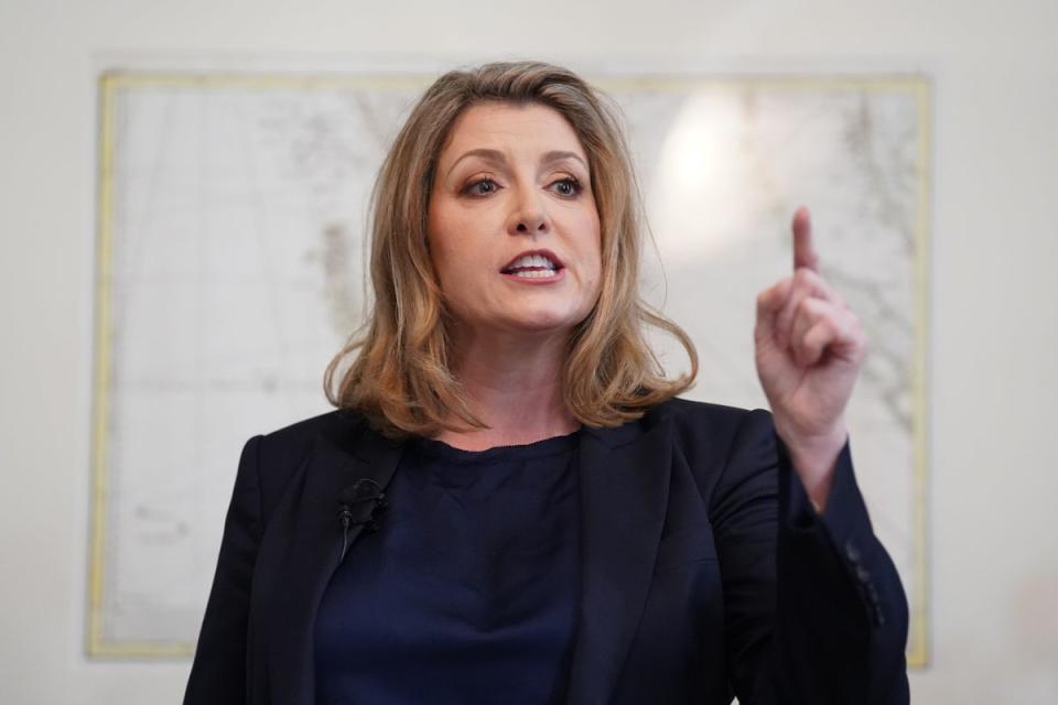 Líder de los Comunes Penny Mordaunt (Stefan Rousseau/PA/PA Archive)