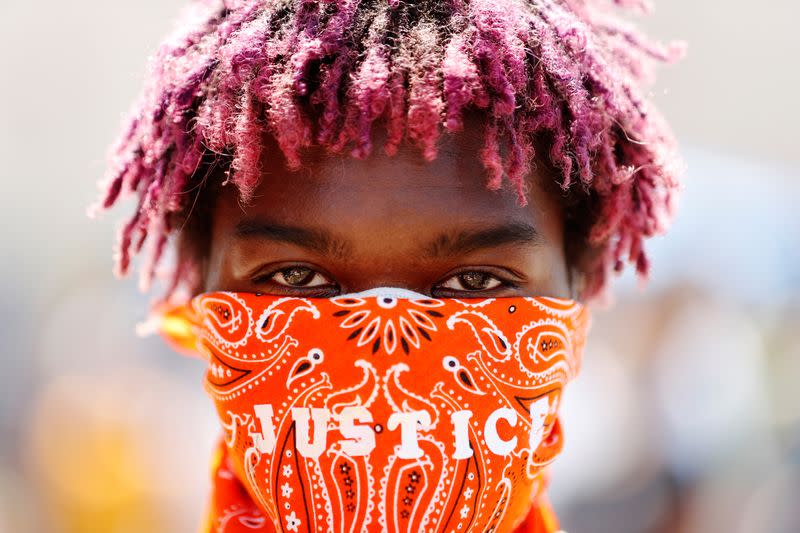 Protests in Minneapolis after the death of George Floyd