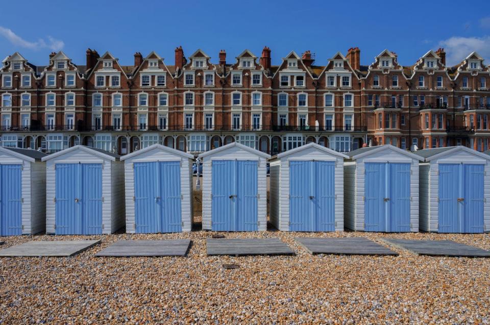 Cooden is a long shingle beach just west of the main part of Bexley (Getty Images)