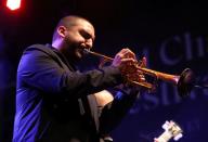 French-Lebanese trumpet player and composer Ibrahim Maalouf performs in Beirut