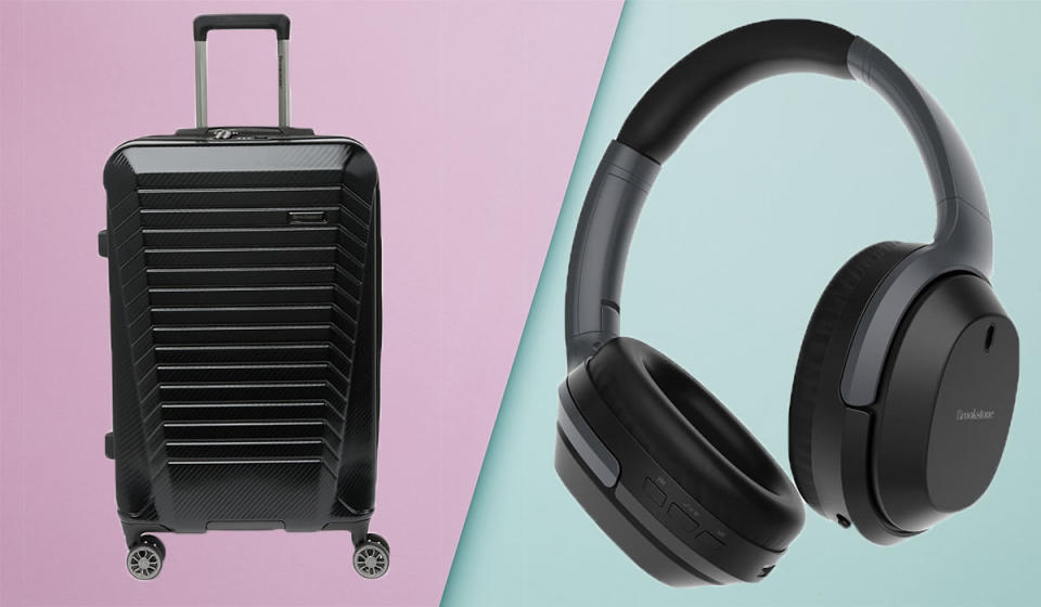 Save big on suitcases, headphones and more. (Photo: Nordstrom Rack)