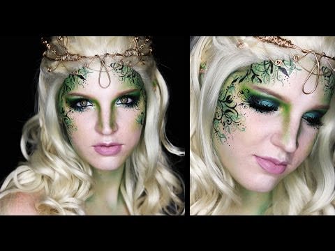 2) Forest Fairy Makeup Tutorial