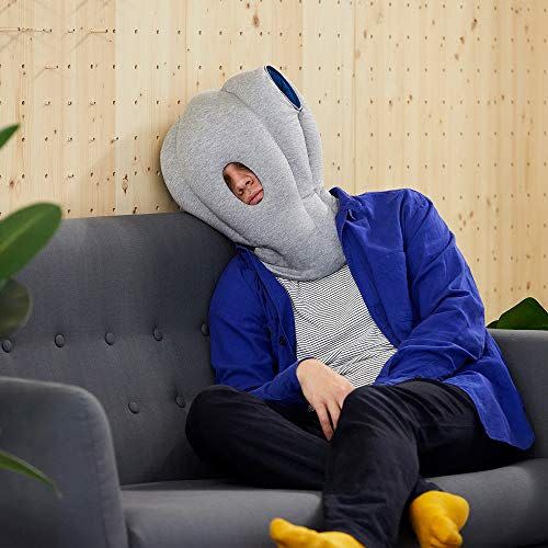 <p><strong>OSTRICH PILLOW</strong></p><p>amazon.com</p><p><strong>$98.00</strong></p><p><a href="https://www.amazon.com/dp/B00B4S6SLW?tag=syn-yahoo-20&ascsubtag=%5Bartid%7C10055.g.28649116%5Bsrc%7Cyahoo-us" rel="nofollow noopener" target="_blank" data-ylk="slk:Shop Now;elm:context_link;itc:0;sec:content-canvas" class="link ">Shop Now</a></p><p>No matter your preferred sleep position, this Ostrich pillow's got you covered, literally. Use it for a power nap at your desk or for lounging at home. </p>