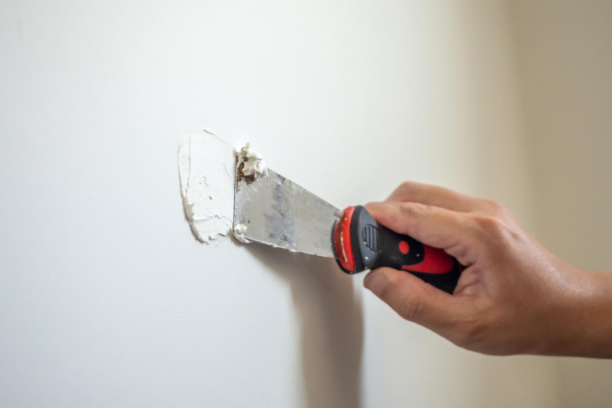 Reparar las paredes de la casa es mucho más fácil con este kit. (Foto: Getty)