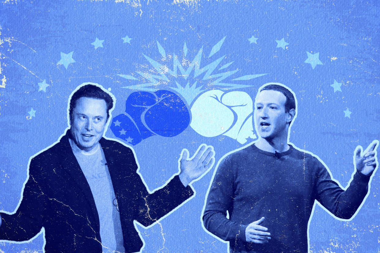 Elon Musk VS. Mark Zuckerberg Photo illustration by Salon/Getty Images