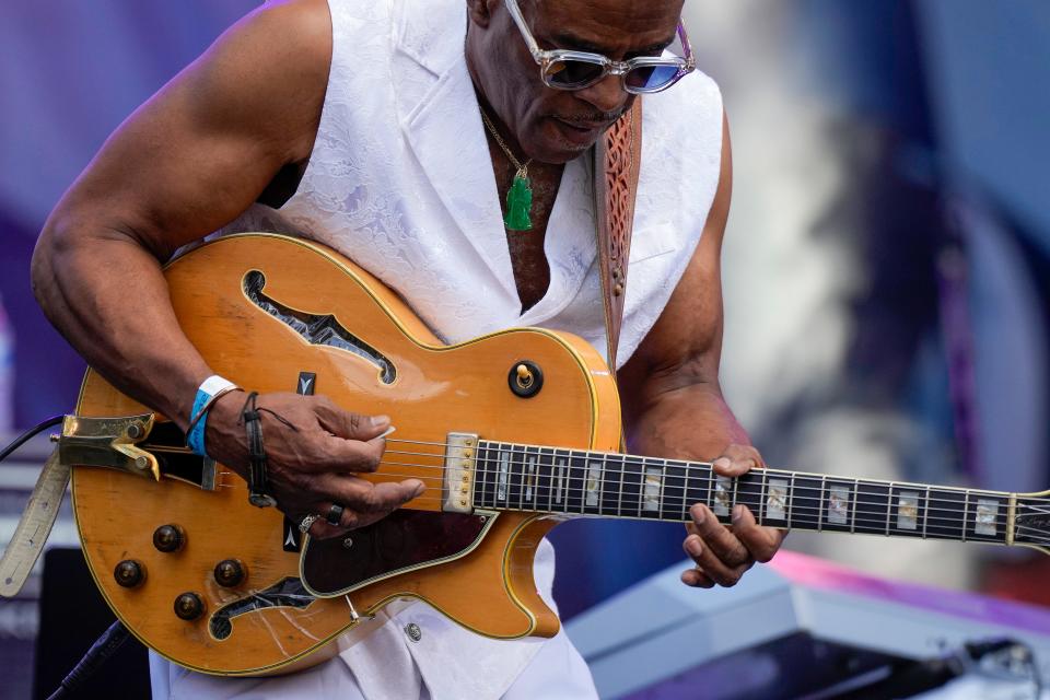 Jazz guitarist Norman Brown opens the final night of the Cincinnati Music Festival Saturday July 23, 2023 at Paycor Stadium.