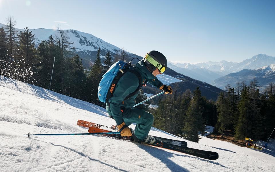 All-mountain skis suit both on and off piste - ROSS WOODHALL