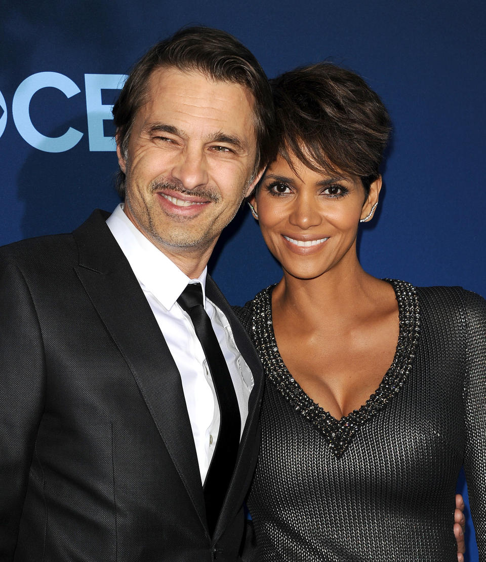 Halle Berry pictured with ex Olivier Martinez in 2014. (Photo by Jason LaVeris/FilmMagic)