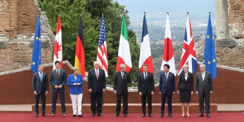 Trump G7 Gipfel in Taormina