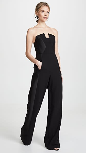 <p><a href="https://go.redirectingat.com?id=74968X1596630&url=https%3A%2F%2Fwww.shopbop.com%2Flena-jumpsuit-black-halo%2Fvp%2Fv%3D1%2F1519964491.htm&sref=https%3A%2F%2Fwww.townandcountrymag.com%2Fstyle%2Ffashion-trends%2Fg22805680%2Fjumpsuits-for-weddings%2F" rel="nofollow noopener" target="_blank" data-ylk="slk:Shop Now;elm:context_link;itc:0;sec:content-canvas" class="link ">Shop Now</a></p><p>Lena Jumpsuit</p><p>shopbop.com</p><p>$415.00</p>