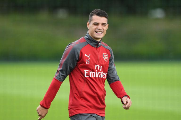Arsenal's Granit Xhaka aiming to cut down on disciplinary issues without curbing aggressive style