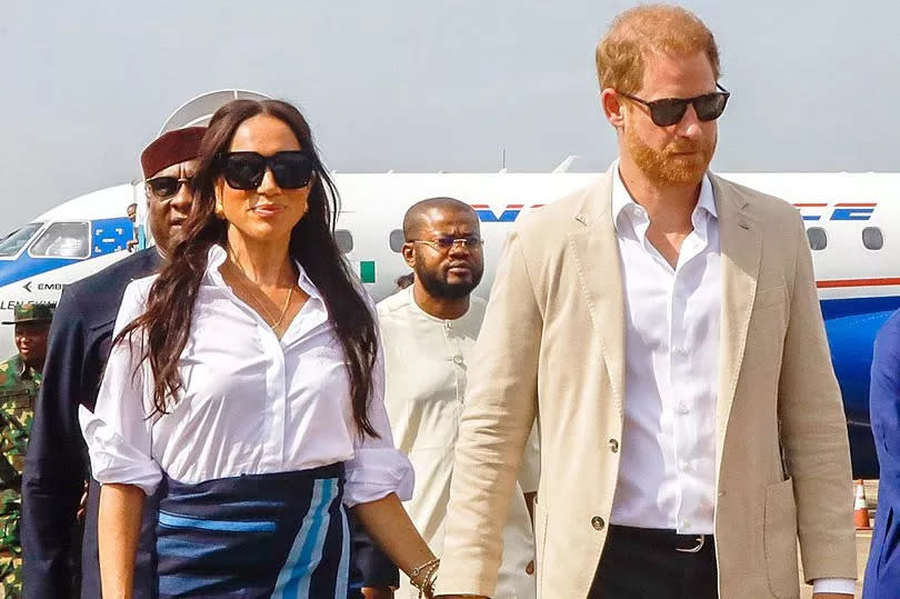 Prince Harry and Meghan Markle recently visited Nigeria on an unofficial royal tour -Credit:Andrew Esiebo/Getty Images for The Archewell Foundation