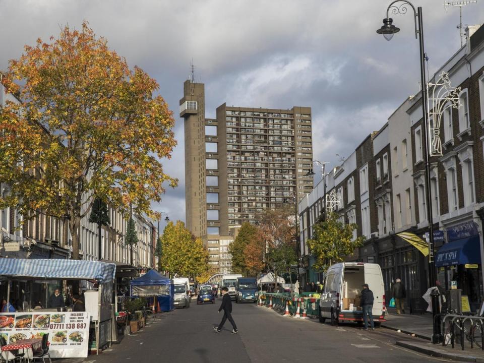 Ms Fleming was found dead at Golborne Road in Kensington (Getty Images)