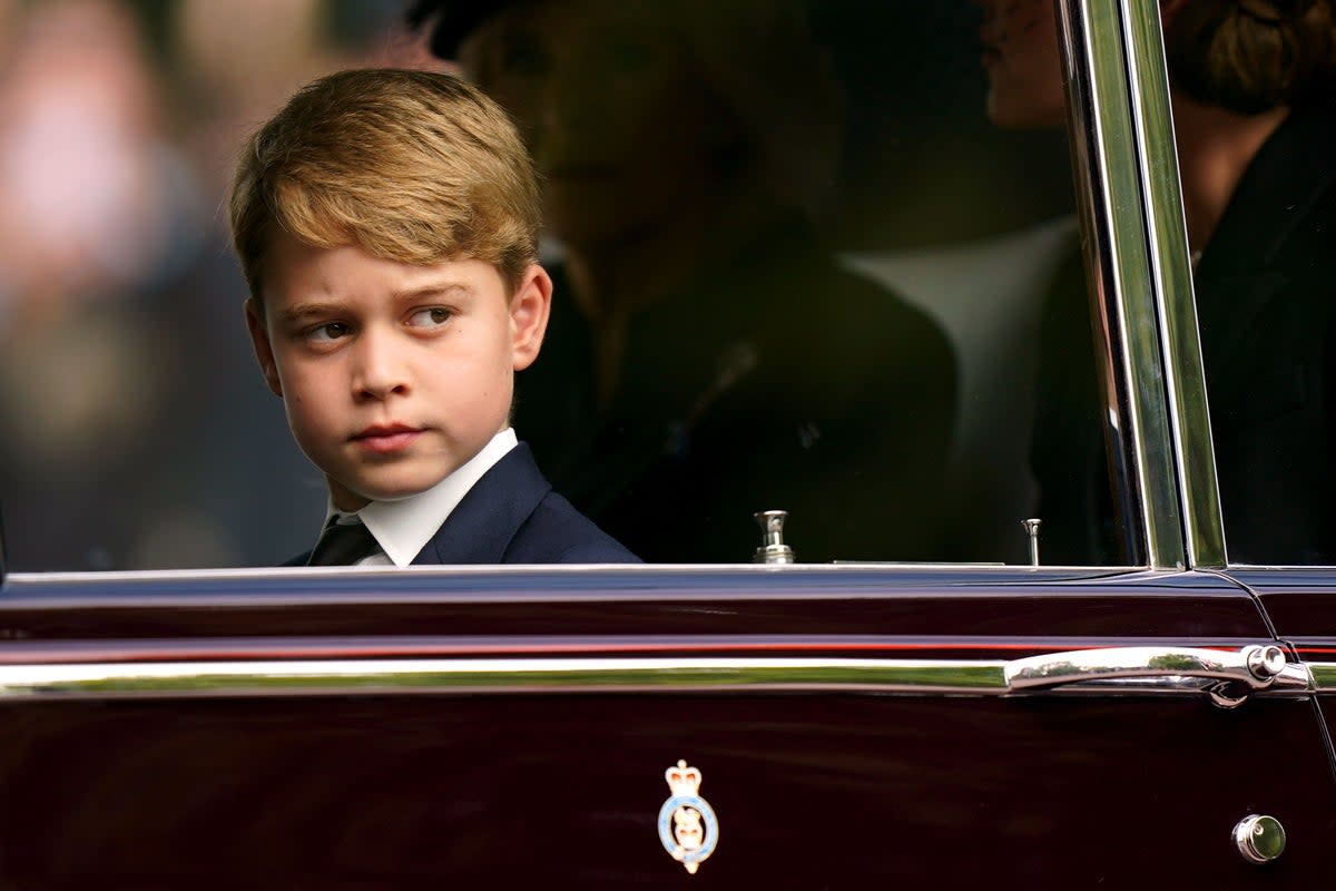 Prince George is one of the Pages of Honour (Tim Goode/PA) (PA Wire)