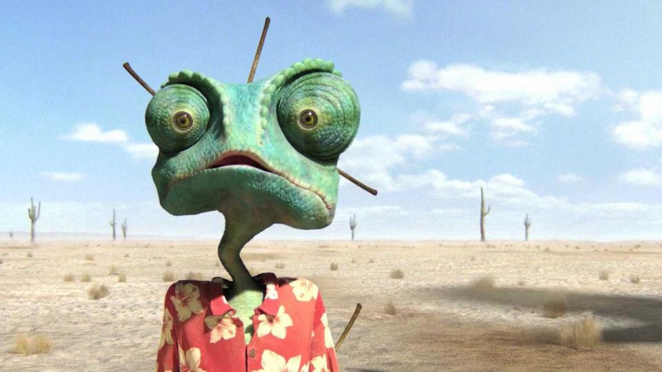 a scene from rango, a good housekeeping pick for best kids movies