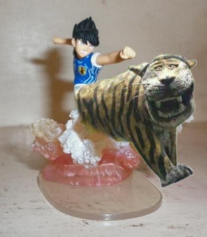 Die asiatische Tiger-Statue