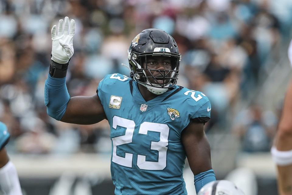 Jaguars linebacker Foye Oluokun has been instrumental in the defense allowing only two 100-yard rushing games to individual players this season.