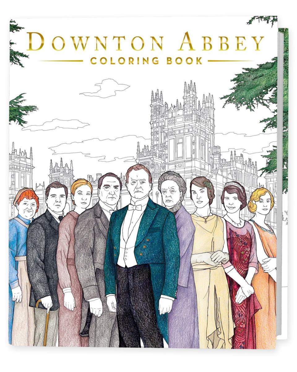 Downton Abbey Coloring Book