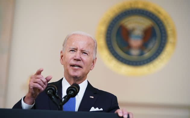 White House officials have said President Joe Biden is doing all he can to protect abortion rights, but Democratic lawmakers and liberal groups are calling for more action. (Photo: MANDEL NGAN via Getty Images)