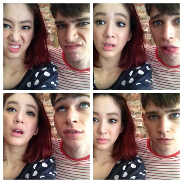 Jung Ryeo Won is an Alien with Top Model Cole Mohr