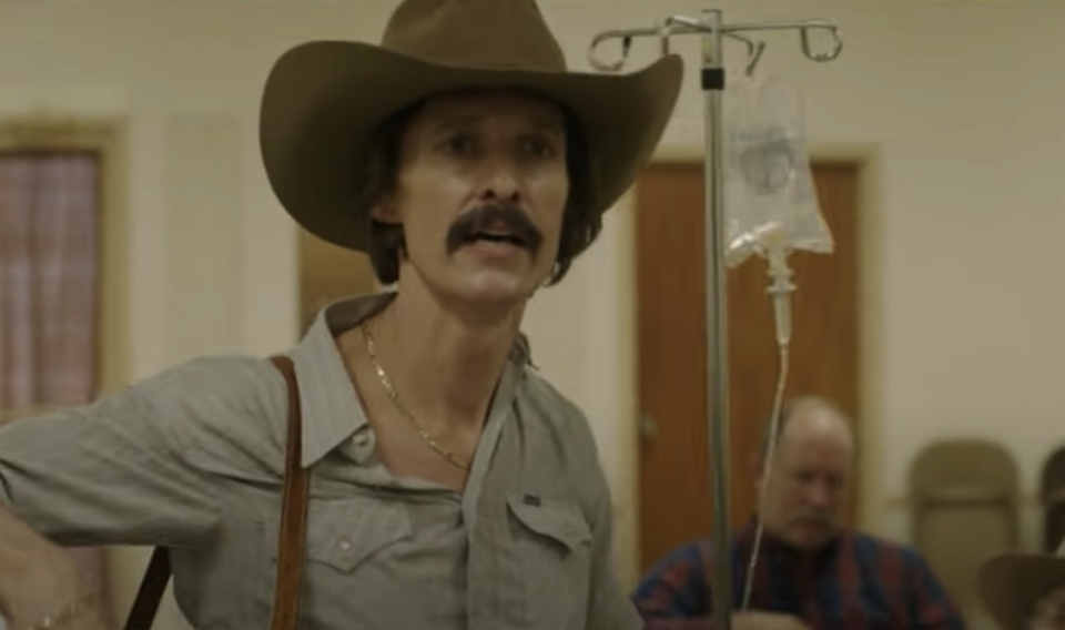 Matthew McConaughey in "Dallas Buyers Club"