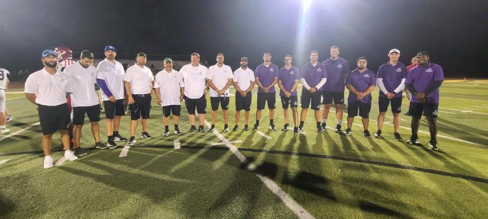 Coaches who volunteered for the Marisa Rose Bowl in 2022.