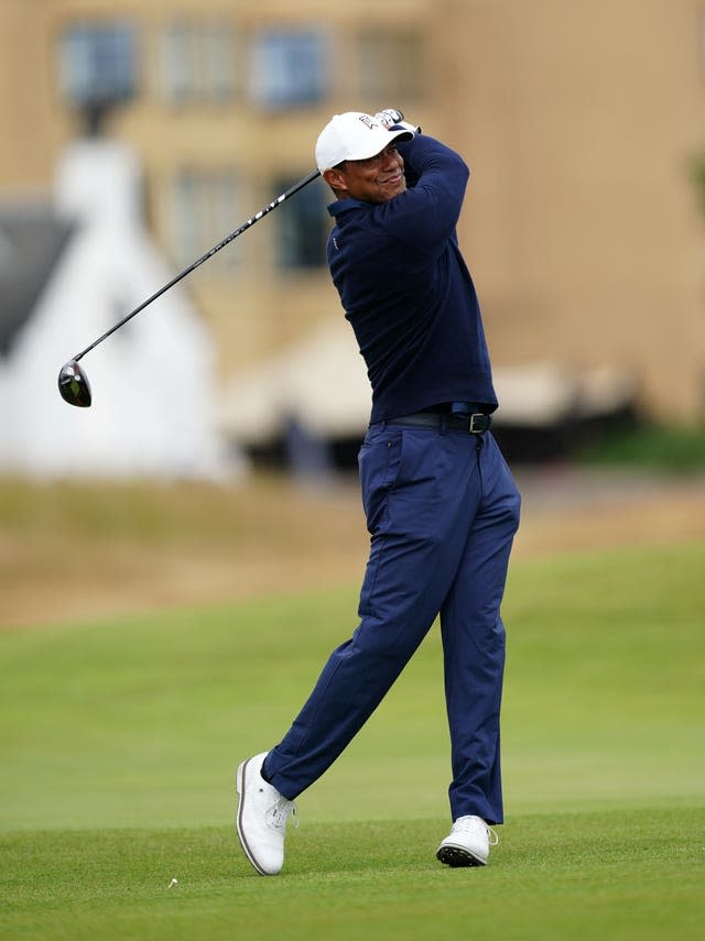 Woods has won the Open twice at St Andrews