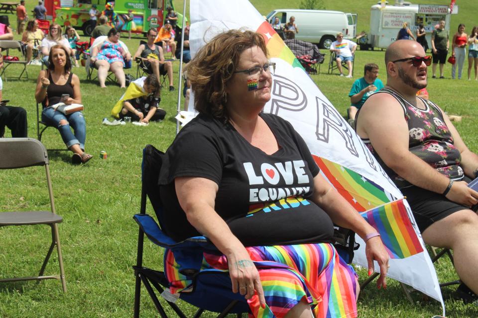 The 2022 Fremont Pride Festival brought hundreds of people to Fremont's Walsh Park Saturday. The second annual event featured around 45 performers, speakers and a parade through downtown Fremont.