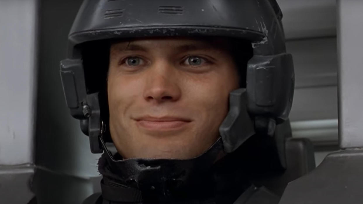  Casper Van Dien in Starship Troopers. 