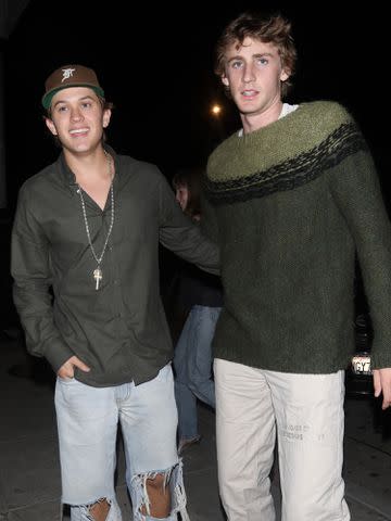 <p>jfizzy/Star Max/GC Images</p> Deacon Reese Phillippe and Magnus Ferrell are seen on October 20, 2023 in Los Angeles, California.