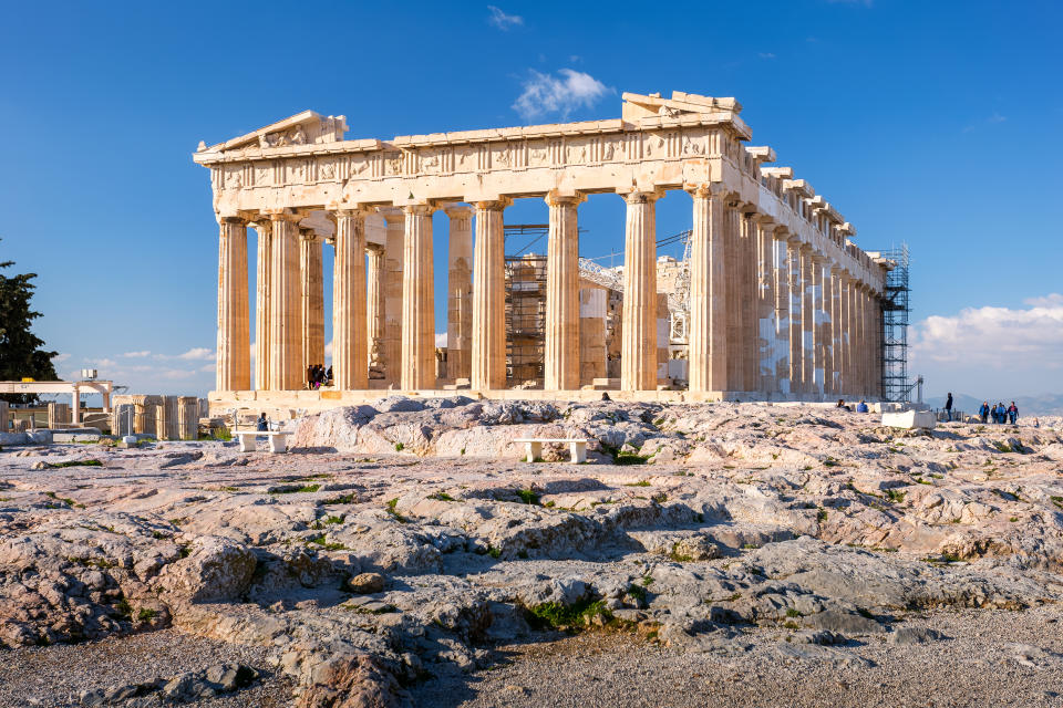 Parthenon, Athens, Greece. (Photo: Getty)