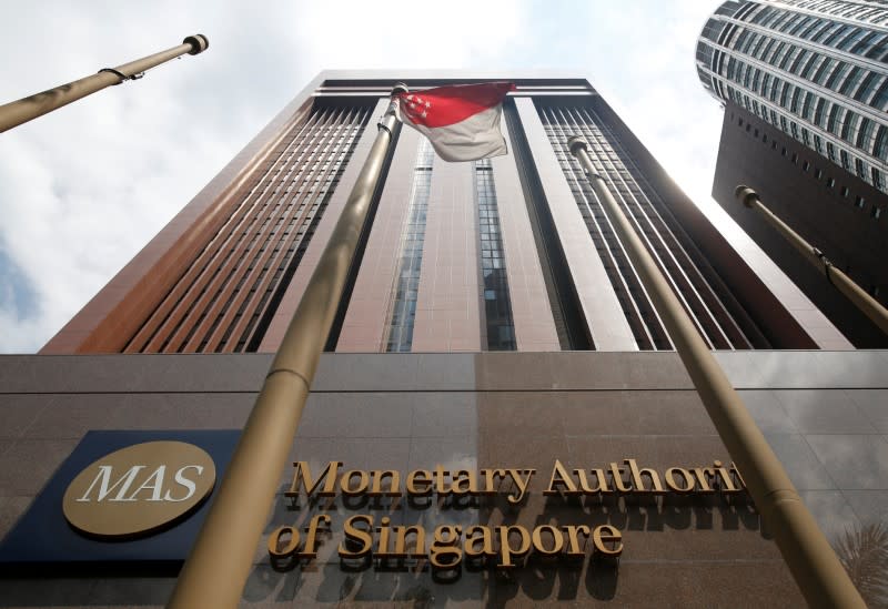 A view of the Monetary Authority of Singapore’s headquarters in Singapore. Photo: REUTERS/Darren Whiteside