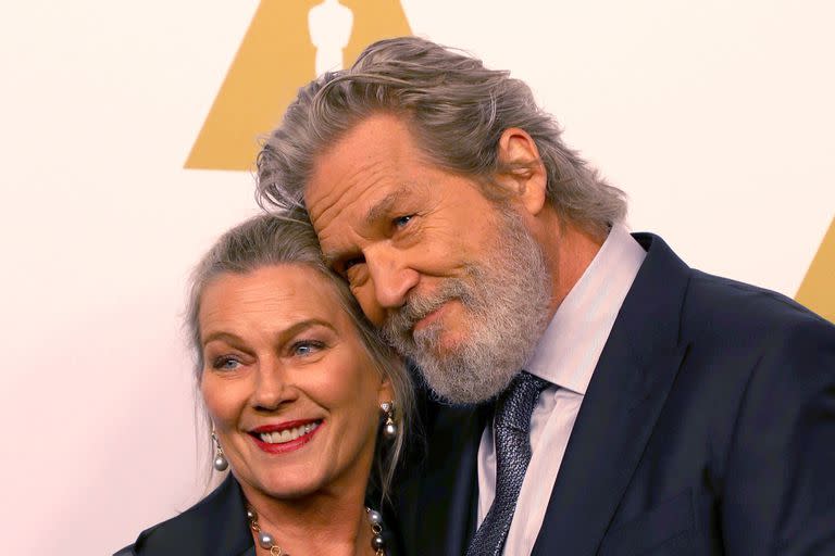 Jeff Bridges y su esposa, Susan Geston