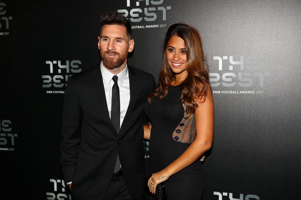 Kannten sich bereits seit Kindheitstagen: Lionel Messi und seine Frau Antonela Rocuzzo. (Bild: Getty images)