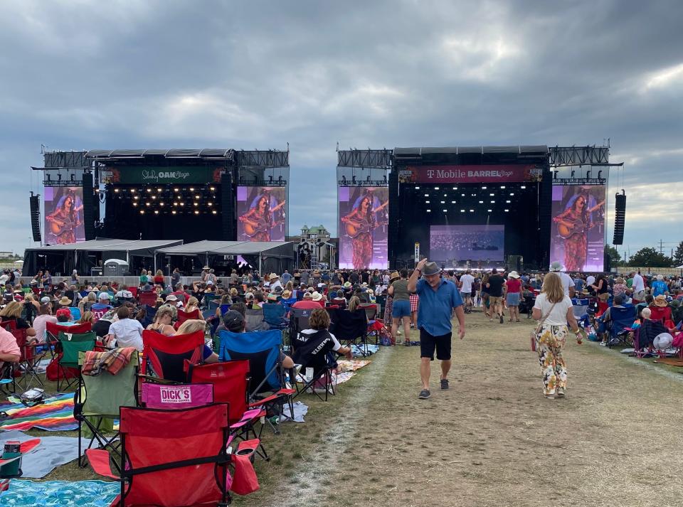 First Aid Kit, a sister duo from Sweden, took the stage Saturday afternoon at Bourbon & Beyond.