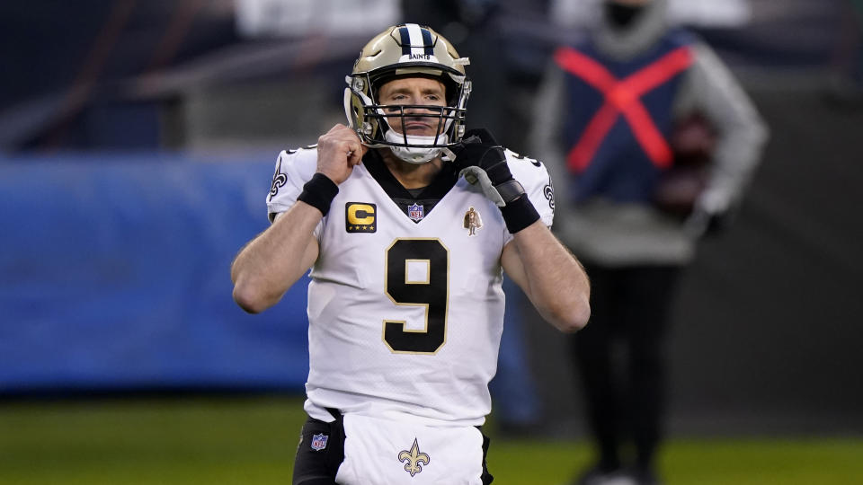 New Orleans Saints quarterback Drew Brees 