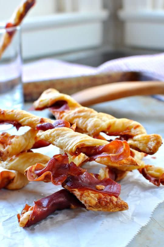 Spicy Prosciutto Cheese Straws