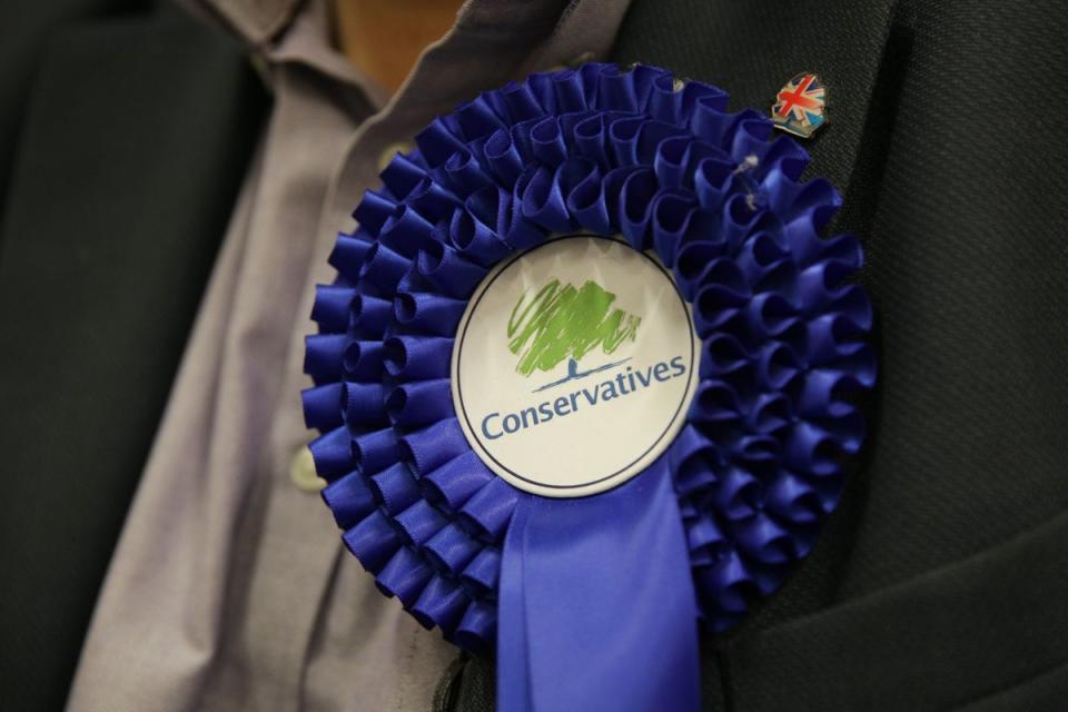 The row is representative of the wider ongoing civil war within the Conservative Party (PA Archive)