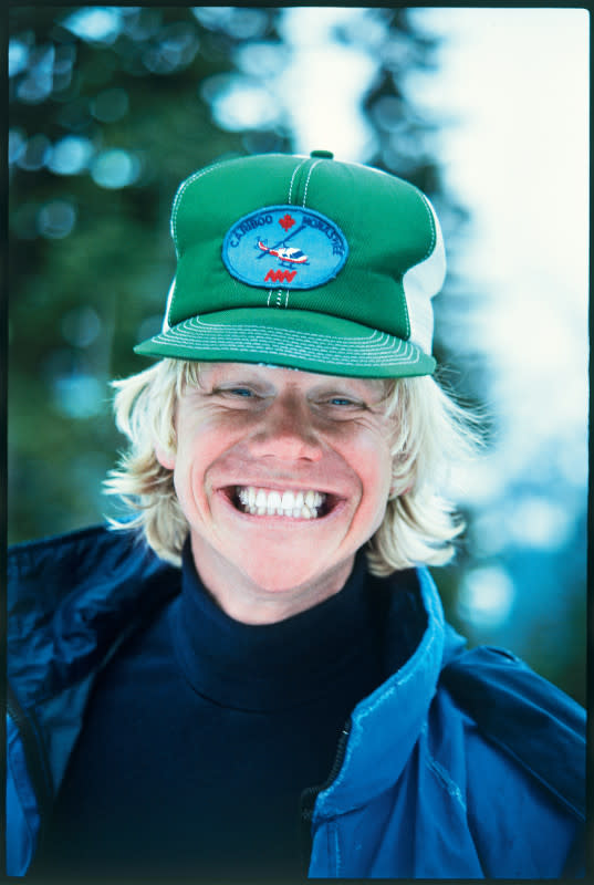 A young Dave Moe beaming from ear to ear about skiing. Something he's still known for today.<p>Photo: Eric Sanford</p>