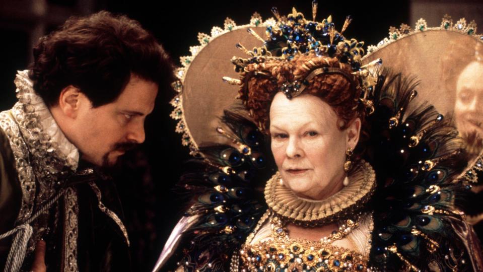 Judi Dench won an Oscar for her royal role as Queen Elizabeth I in Shakespeare in Love. (Universal/Alamy)