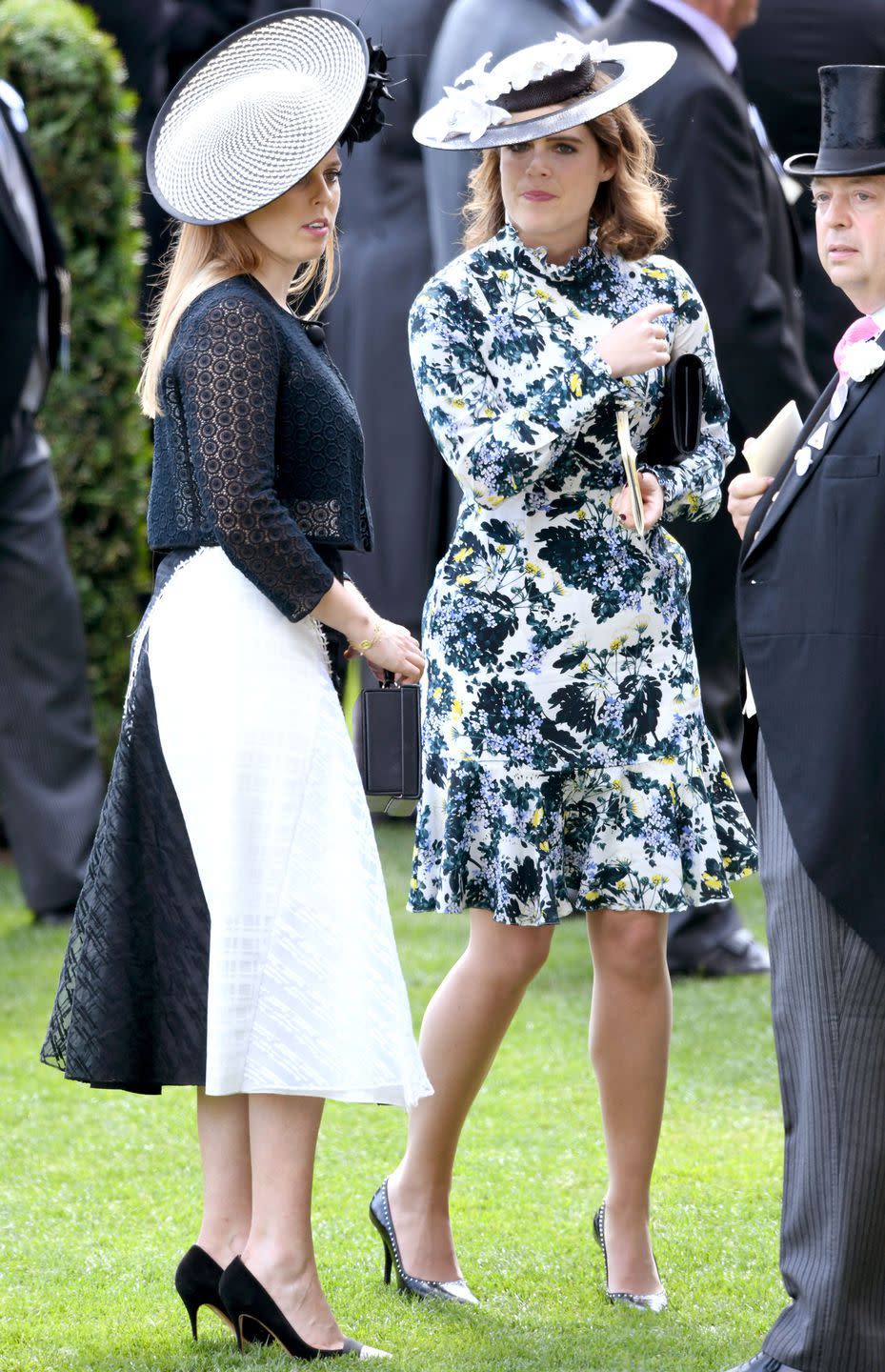 Princesses Beatrice and Eugenie