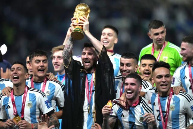 Argentina tops FIFA Men's World Ranking