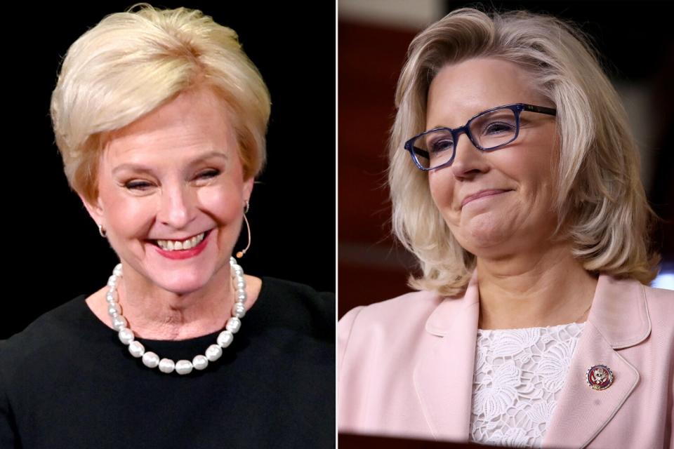 Cindy McCain, Liz Cheney