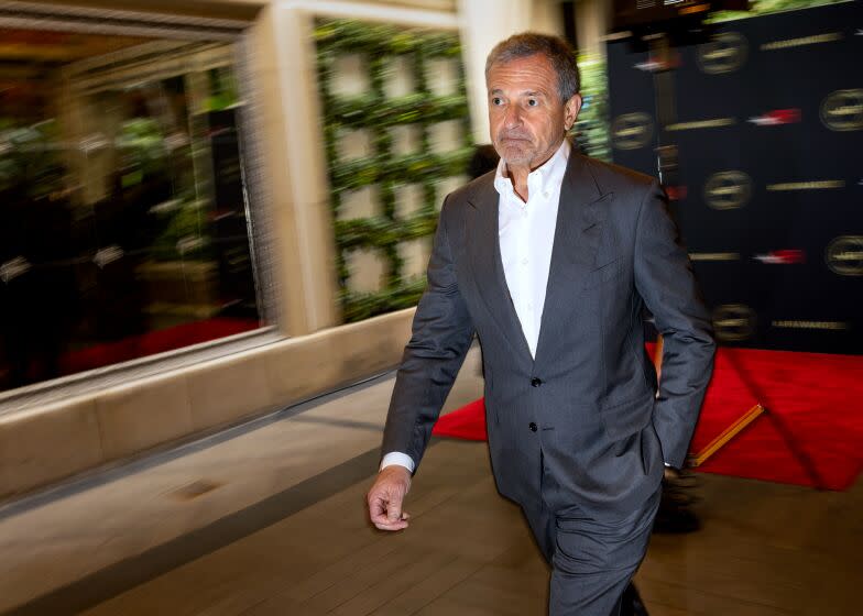 Los Angeles, CA - January 13: Disney CEO Bob Iger, arrives at the AFI Awards at Four Seasons hotel, in Los Angeles, CA, Friday, Jan. 13, 2023. The entertainment industry's biggest names mingle, on the awards season's road toward the Oscars. (Jay L. Clendenin / Los Angeles Times)