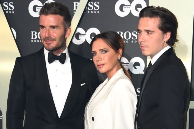 David and Victoria Beckham share birthday messages for son Brooklyn
