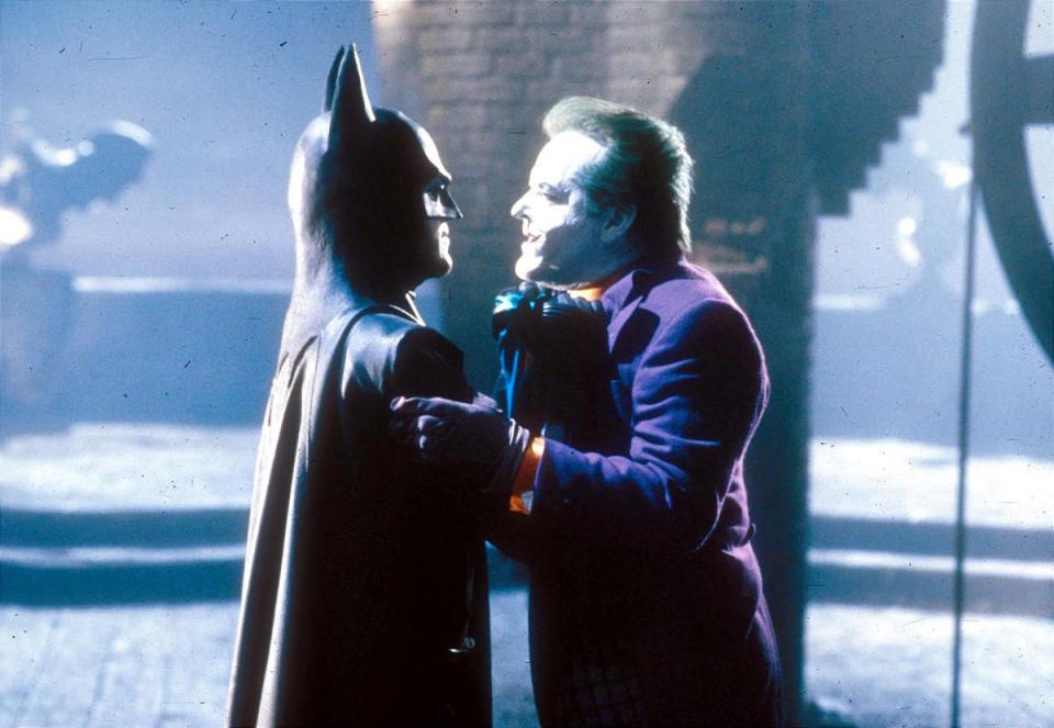 Michael Keaton as Batman in “Batman.”
